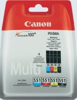 Canon Tinte CLI 551 4er Multipack